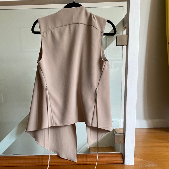 ZARA Tan Tie Vest - Picture 5 of 6